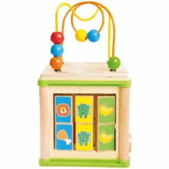 Bino Motoriekkubus 8 Bino Motoriekkubus -Kinderspeelgoed bino motoriekkubus a212143 3