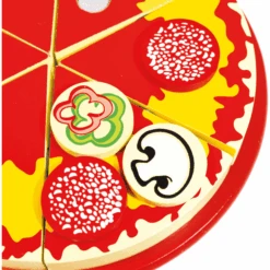 BINO Pizza In Partjes 9 BINO Pizza In Partjes -Kinderspeelgoed bino pizza in partjes a024162 4