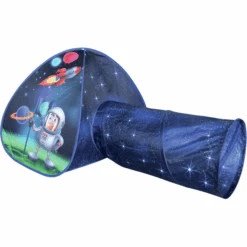 Bino Tent Met Tunnel, Astronaut -Kinderspeelgoed bino tent met tunnel astronaut a293659 4