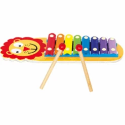 Bino Xylofoon Leeuw 8 Bino Xylofoon Leeuw -Kinderspeelgoed bino xylofoon leeuw a313759 3