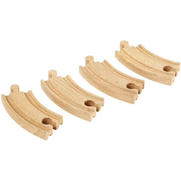BRIO Spoorwegen - Gebogen Korte Rails 90 Mm (E1) 5 BRIO Spoorwegen - Gebogen Korte Rails 90 Mm (E1) - Afbeelding 5