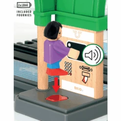 BRIO® WORLD Groot Station Set Met Ticketautomaat -Kinderspeelgoed brio world groot station set met ticketautomaat a213506 3