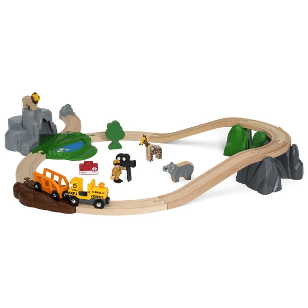 BRIO® WORLD Grote BRIO Rail Safari Set 1 BRIO® WORLD Grote BRIO Rail Safari Set