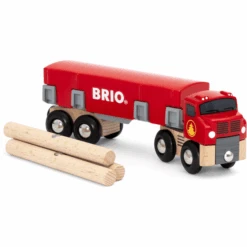 BRIO® WORLD Houttransporter Met Magneetlading 33657