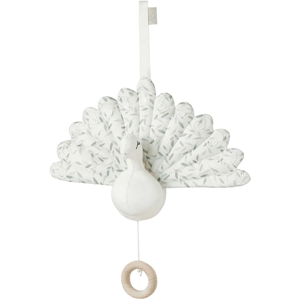 Cam Cam Copenhagen Cam Cam® COPENHAGEN Pauw Muziekdoos - OCS Green Leaves 2 Cam Cam Copenhagen Cam Cam® COPENHAGEN Pauw Muziekdoos - OCS Green Leaves - Afbeelding 2