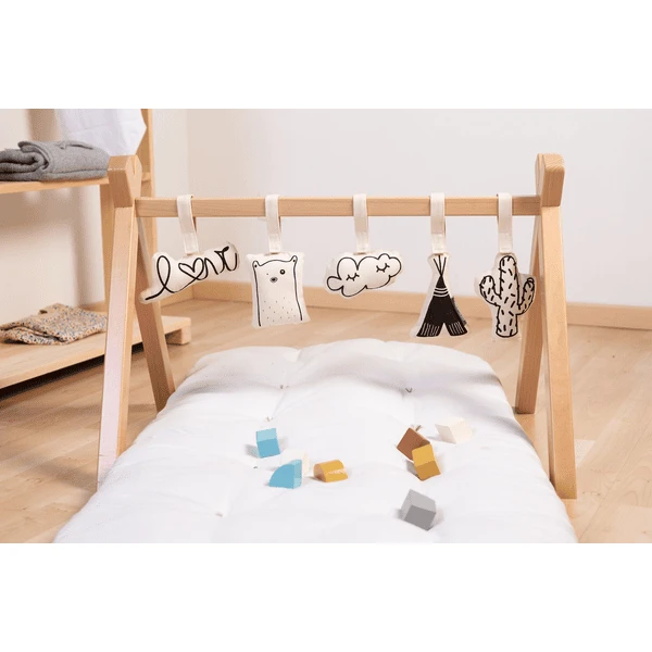 Childhome CHILD HOME Tipi Play Gym Nieuw Natural 4 Childhome CHILD HOME Tipi Play Gym Nieuw Natural - Afbeelding 4