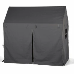 CHILDHOME Bedframe Cover Huis Antraciet 70 X 140 Cm 9 CHILDHOME Bedframe Cover Huis Antraciet 70 X 140 Cm -Kinderspeelgoed childhome bedframe cover huis antraciet 70 x 140 cm a265701 4