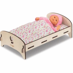 Corolle ® Mon Grand Poupon - Houten Bed 30-36cm -Kinderspeelgoed corolle mon grand poupon houten bed 30 36cm a338209 2
