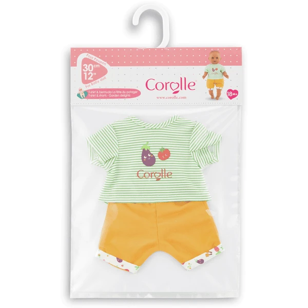Corolle ® Mon Petit Poupon - TShirt+ Shorts , Tuin 30cm 3 Corolle ® Mon Petit Poupon - TShirt+ Shorts , Tuin 30cm - Afbeelding 3