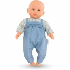 Corolle ® Mon Petit Poupon - Tuinbroek En Bloes 30 Cm -Kinderspeelgoed corolle mon petit poupon tuinbroek en bloes 30 cm a337773 3