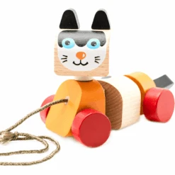 Cubika Katten Trekspeelgoed 9 Cubika Katten Trekspeelgoed -Kinderspeelgoed cubika katten trekspeelgoed a345410 4