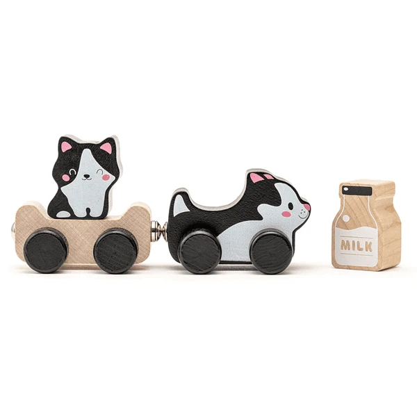 Cubika Toys Houten Speelgoed "Clever Kitten 4 Cubika Toys Houten Speelgoed "Clever Kitten - Afbeelding 4