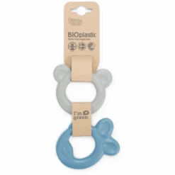 Dantoy Kleine BIO Bijtring Blauw 2 Stuks -Kinderspeelgoed dantoy kleine bio bijtring blauw 2 stuks a312227 2