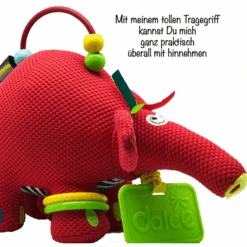 Dolce Baby Toni Het Aardvarken -Kinderspeelgoed dolce baby toni het aardvarken a277277 2