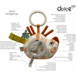 Dolce Earth Harry De Egel -Kinderspeelgoed dolce earth harry de egel a373847 3