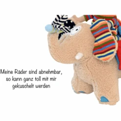 Dolce Trekdier Olifant Fridolin 8 Dolce Trekdier Olifant Fridolin -Kinderspeelgoed dolce trekdier olifant fridolin a277257 3