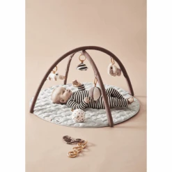 Done By Deer ™ Activity Speelstrik & Deken, Roze -Kinderspeelgoed done by deer activity speelstrik amp deken roze a279416 2