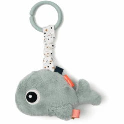 Done By Deer ™ Activity Toy ToGo Friend Walvis Wally, Blauw