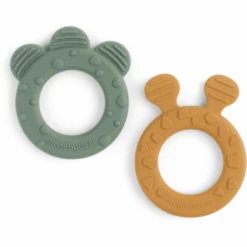Done By Deer ™ Bijtring 2-Pack Hert Friends Mosterdgeel/Groen 7 Done By Deer ™ Bijtring 2-Pack Hert Friends Mosterdgeel/Groen -Kinderspeelgoed done by deer bijtring 2 pack hert friends mosterdgeel groen a337902 3