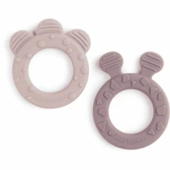 Done By Deer â„¢ Bijtring 2-Pack Hert Friends Roze