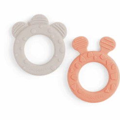 Done By Deer ™ Bijtring 2-pack Hert Friends Sand / Koraal 7 Done By Deer ™ Bijtring 2-pack Hert Friends Sand / Koraal -Kinderspeelgoed done by deer bijtring 2 pack hert friends sand koraal a337904 3