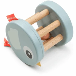 Done By Deer ™ Houten Rammelaar Birdee Blauw -Kinderspeelgoed done by deer houten rammelaar birdee blauw a404209 3