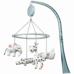 Done By Deer ™ Music Mobile Sleepy Met Spiegel, Blauw