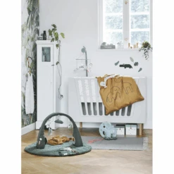 Done By Deer ™ Music-Mobile Sleepy Met Spiegel, Grijs -Kinderspeelgoed done by deer music mobile sleepy met spiegel grijs a279645 3