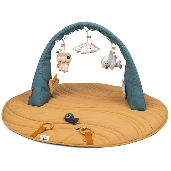 Done By Deer ™ Speelboog Met Kruipdeken Sea Friends Mix 1 Done By Deer ™ Speelboog Met Kruipdeken Sea Friends Mix