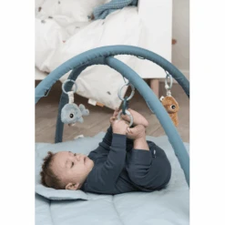 Done By Deer ™ Speelboog Met Kruipdeken Zee Friends - Blauw -Kinderspeelgoed done by deer speelboog met kruipdeken zee friends blauw a304322 3