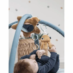 Done By Deer ™ Speelboog Met Kruipdeken Zee Friends - Blauw -Kinderspeelgoed done by deer speelboog met kruipdeken zee friends blauw a304322 4