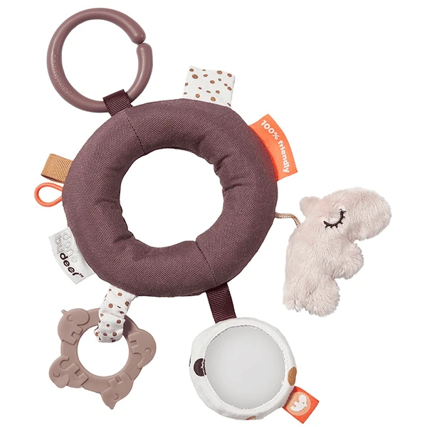 Done By Deer ™ To-Go Activiteitsring, Roze 2 Done By Deer ™ To-Go Activiteitsring, Roze - Afbeelding 2