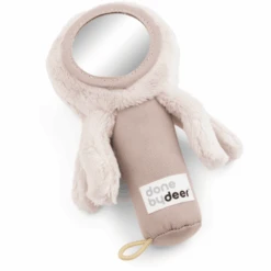 Done By Deer ™ Zintuiglijke Rammelaar Met Spiegel Jelly Pink -Kinderspeelgoed done by deer zintuiglijke rammelaar met spiegel jelly pink a337843 3
