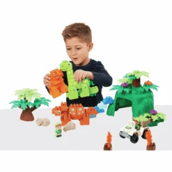 Ecoiffier Abrick Dinoland -Kinderspeelgoed ecoiffier abrick dinoland a363435 2