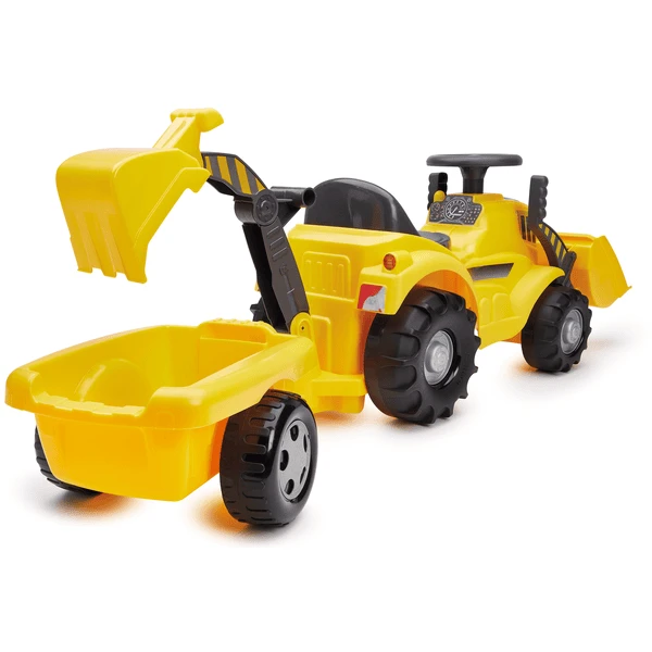 Ecoiffier Wiellader Met Aanhangwagen 3 Ecoiffier Wiellader Met Aanhangwagen - Afbeelding 3