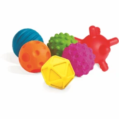 Edushape Baby Sensorische Ballen - 6 Stuks -Kinderspeelgoed edushape baby sensorische ballen 6 stuks a394059 3