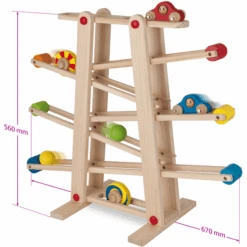 EICHHORN Knikkerbaan 7 Delig 8 EICHHORN Knikkerbaan 7 Delig -Kinderspeelgoed eichhorn knikkerbaan 7 delig a163180 3