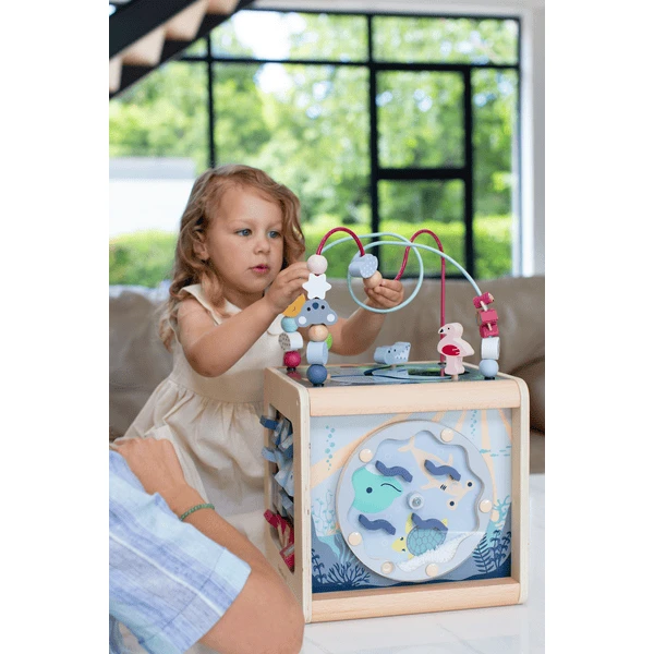 EverEarth Ever Earth ® 6 In 1 Animal Fun Activity Cube 5 EverEarth Ever Earth ® 6 In 1 Animal Fun Activity Cube - Afbeelding 5