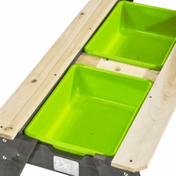 EXIT TOYS EXIT Aksent Zand-, Water- En Picknicktafel (1 Bankje) Met Parasol En Tuingereedschap -Kinderspeelgoed exit aksent zand water en picknicktafel 1 bankje met parasol en tuingereedschap a248476 2