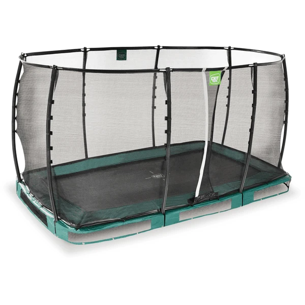 EXIT TOYS EXIT Allure Premium Grondtrampoline 214x366cm - Groen 2 EXIT TOYS EXIT Allure Premium Grondtrampoline 214x366cm - Groen - Afbeelding 2