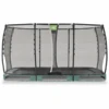 EXIT TOYS EXIT Allure Premium Grondtrampoline 214x366cm - Groen