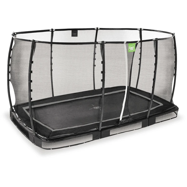 EXIT TOYS EXIT Allure Premium Vloertrampoline 214x366cm - Zwart 2 EXIT TOYS EXIT Allure Premium Vloertrampoline 214x366cm - Zwart - Afbeelding 2