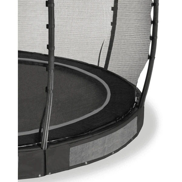 EXIT TOYS EXIT Allure Premium Vloertrampoline ø305cm - Zwart 3 EXIT TOYS EXIT Allure Premium Vloertrampoline ø305cm - Zwart - Afbeelding 3