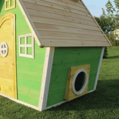 EXIT TOYS EXIT Fantasia 100 Houten Speelhuis - Groen -Kinderspeelgoed exit fantasia 100 houten speelhuis groen a248271 3