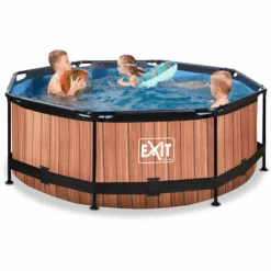 EXIT TOYS EXIT Frame Pool ø244x76cm - Hout OptiekEXIT PeakPro ø10ft Zwart 9 EXIT TOYS EXIT Frame Pool ø244x76cm - Hout OptiekEXIT PeakPro ø10ft Zwart -Kinderspeelgoed exit frame pool o244x76cm hout optiekexit peakpro o10ft zwart a305876 4