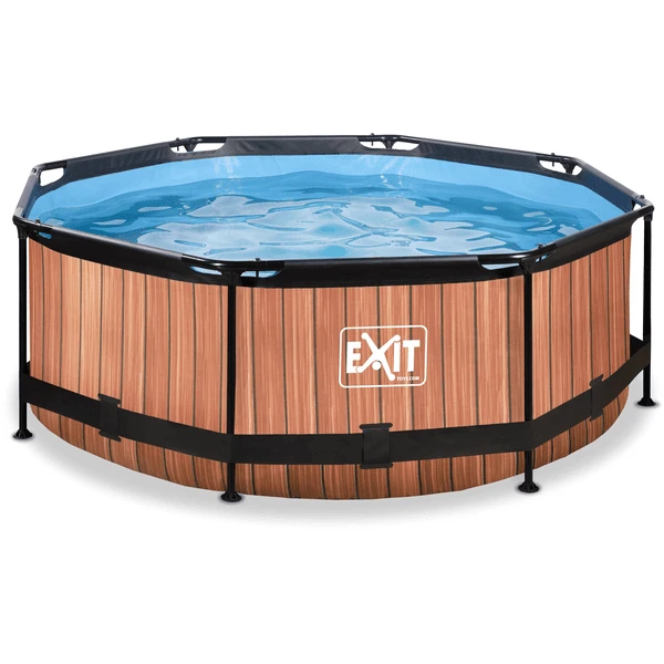 EXIT TOYS EXIT Frame Pool ø244x76cm - Hout OptiekEXIT PeakPro ø10ft Zwart 1 EXIT TOYS EXIT Frame Pool ø244x76cm - Hout OptiekEXIT PeakPro ø10ft Zwart
