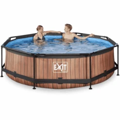 EXIT TOYS EXIT Frame Pool ø300x76cm (12v) - HoutoptiekEXIT PeakPro ø10ft Zwart -Kinderspeelgoed exit frame pool o300x76cm 12v houtoptiekexit peakpro o10ft zwart a305877 3