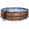 EXIT TOYS EXIT Frame Pool ø488x122cm (12v Sand Filter) - Houtlook