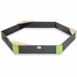 EXIT TOYS Exit Houten Zandbak Aksent Zeshoekig 200 X 170 Cm