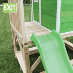 EXIT TOYS EXIT Loft 500 Houten Speelhuis - Groen 9 EXIT TOYS EXIT Loft 500 Houten Speelhuis - Groen -Kinderspeelgoed exit loft 500 houten speelhuis groen a248336 4